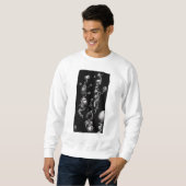 Frei schwimmende Bio Aberrationen Sweatshirt (Vorne ganz)