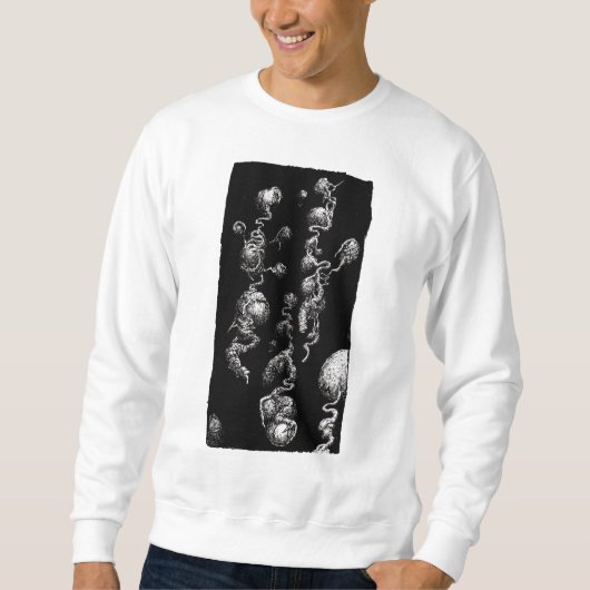 Frei schwimmende Bio Aberrationen Sweatshirt (Vorderseite)