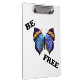 " FREI SEIN " BUTTERFLY KLEMMBRETT (Rechts)