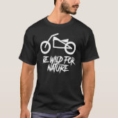 Frei sein für Elektromotorräder mit Nature Electri T-Shirt (Vorderseite)
