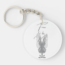 Frei sein für mich Akryllischer Schlüsselanhänger