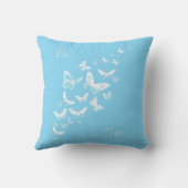 frei sein (weiß) kissen (Rückseite)