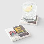 frei steinuntersetzer (Seitenansicht)