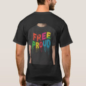 Frei stolz T-Shirt (Rückseite)