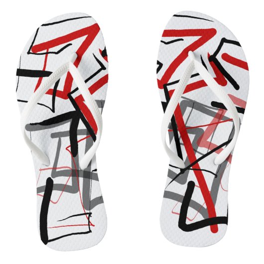 Frei-Style zig-zag Badesandalen (Fußbett)