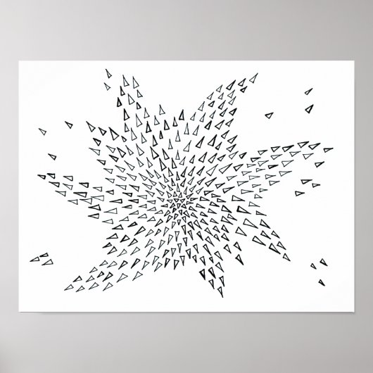 Frei und Abstrakt Poster (Vorne)