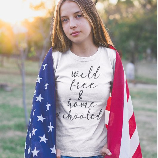 Frei und heimisch unterwiesen T-Shirt