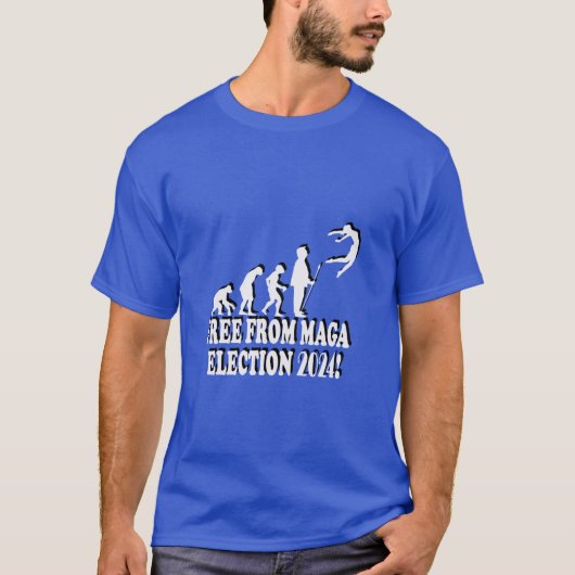 FREI VON DEN MAGA-WAHLEN 2024 T-Shirt (Vorderseite)