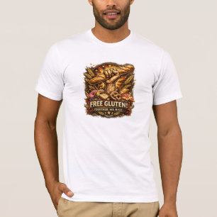 Frei von Gluten! – Gluten Befreiungsarmee T-Shirt