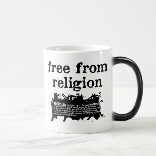 frei von religiös verändernder Tasse