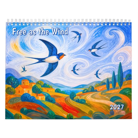Frei wie der Wind  Kalender (Titelbild)