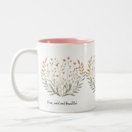 Frei, wild und schön: Tasse von Floral Boho