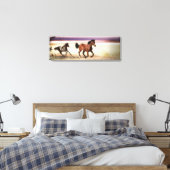 FREI ZU WILD LEINWANDDRUCK (Insitu (Schlafzimmer))
