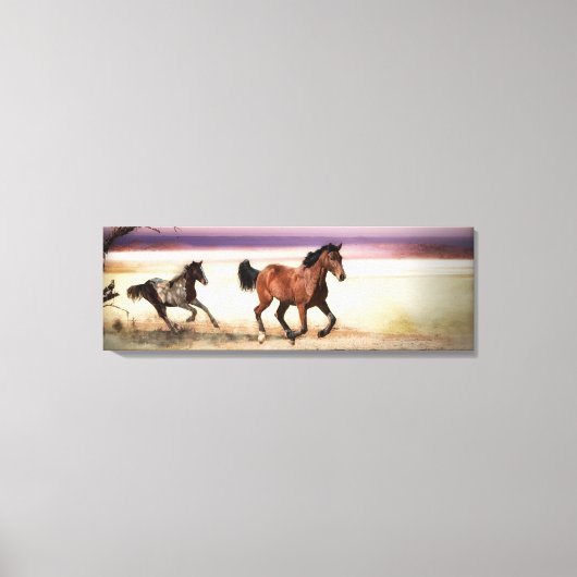 FREI ZU WILD LEINWANDDRUCK (Vorderseite)