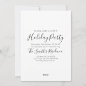 Freibad Wasserfarbe Feiertag Einladung (Rückseite)