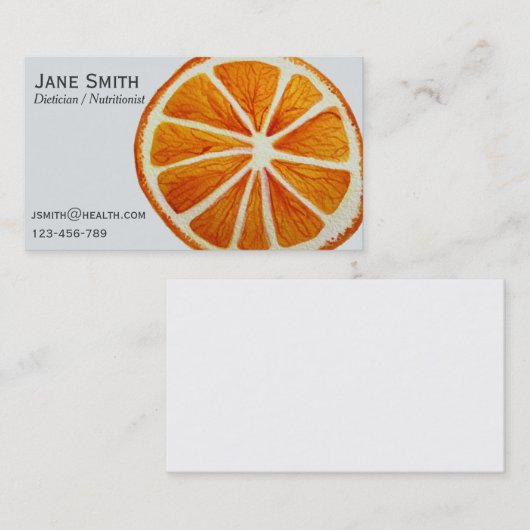 Freiberuflich tätige Gesundheit des Visitenkarte (Vorne/Hinten)