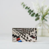 Freiberuflich tätiger Musikproduzent des Visitenkarte (Stehend Vorderseite)