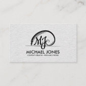 Freiberufliche Schriftstellerin, Sacred Geometry, Visitenkarte (Vorderseite)