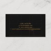 Freiberufliche Schriftstellerin, Sacred Geometry,  Visitenkarte (Rückseite)