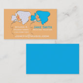 Freiberuflicher Gesang- und Sprachcoach-Musiklehre Visitenkarte (Vorne/Hinten)