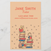 Freiberuflicher Lektorat oder Lehrer für Kinder Flyer (Vorne)