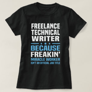 Freiberuflicher technischer Redakteur T-Shirt