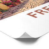 Freiburg Deutschland Travel Print Poster (Ecke)