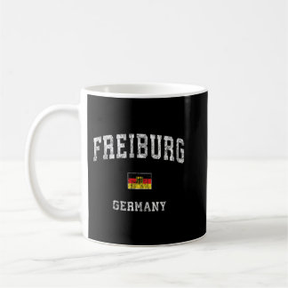 Freiburg Deutschland Vintag Sportdesign Kaffeetasse