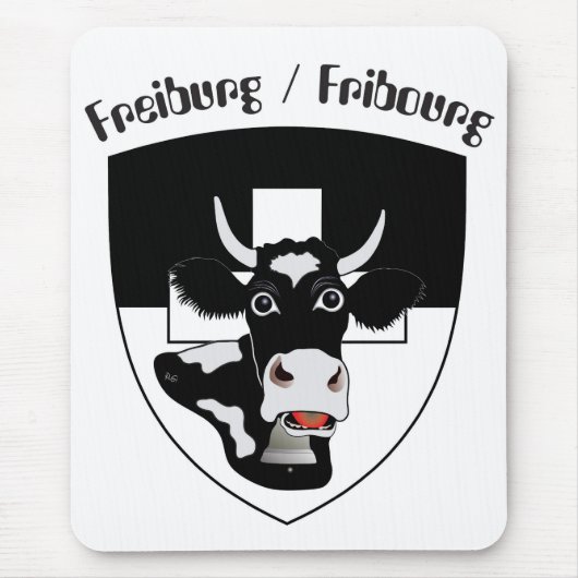 Freiburg / Fribourg Mauspad (Vorne)