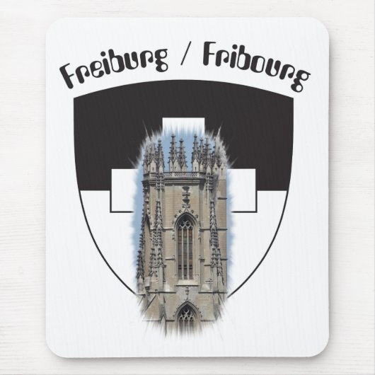 Freiburg / Fribourg Mauspad (Vorne)