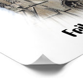 Freiburg / Fribourg Poster (Ecke)