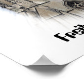 Freiburg / Fribourg Poster (Ecke)