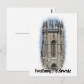 Freiburg / Fribourg Postkarte (Vorne/Hinten)