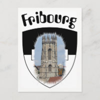 Freiburg / Fribourg Postkarte
