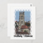 Freiburg / Fribourg Postkarte (Vorne/Hinten)