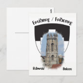 Freiburg / Fribourg Postkarte (Vorne/Hinten)