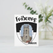 Freiburg / Fribourg Postkarte (Stehend Vorderseite)