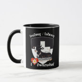 Freiburg Fribourg Schweiz Suisse Tasse (Links)