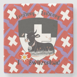 Freiburg - Fribourg - Schweiz - Suisse Untersetzer