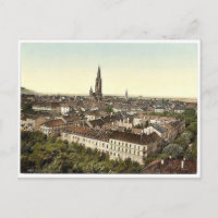 Freiburg, General view, Baden, Germany classic Pho