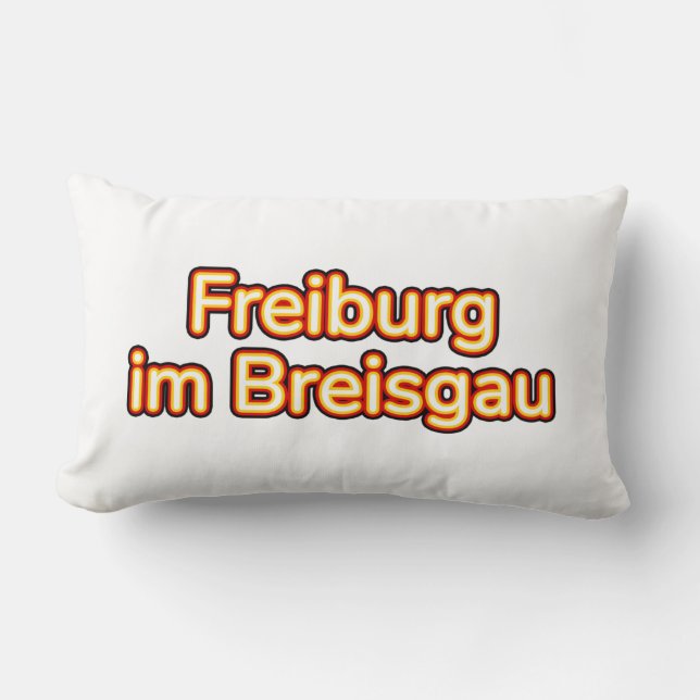 Freiburg im Breisgau Deutschland Lendenkissen (Vorderseite)