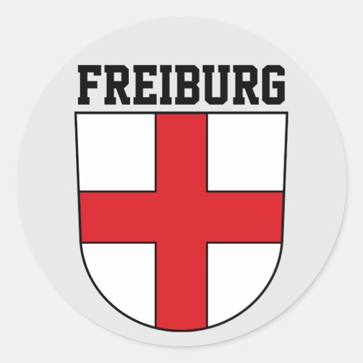 Freiburg im Breisgau - DEUTSCHLAND Runder Aufkleber (Vorderseite)
