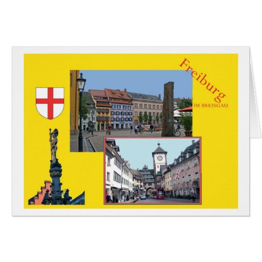 Freiburg im Breisgau Karte