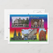 Freiburg im Breisgau Postkarte (Vorne/Hinten)