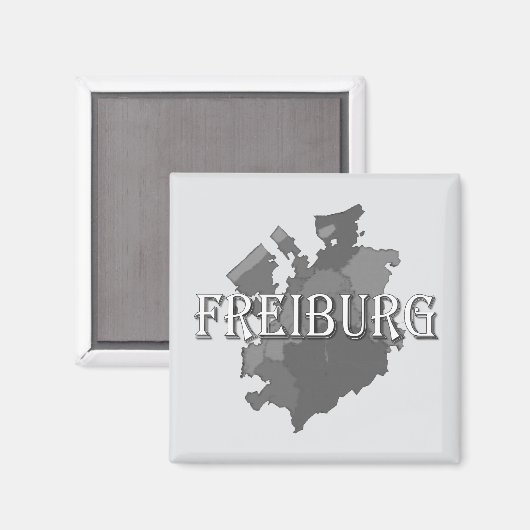 Freiburg Magnet (Vorderseite/Rückseite)
