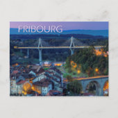 Freiburg, Schweiz Postkarte (Vorderseite)
