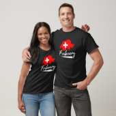 Freiburg Schweiz T-Shirt (Unisex)