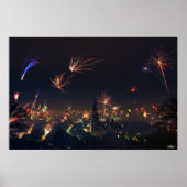 Freiburg Silvester 2011/2012 Poster (Vorne)