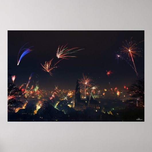 Freiburg Silvester 2011/2012 Poster (Vorne)