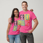 Freiburg Städte Design Geschenk T-Shirt (Unisex)